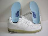 Air Force One - White / Ice Blue Clear